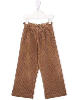 Buho corduroy culotte trousers - Neutrals