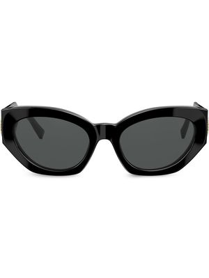 Versace Eyewear cat eye frame sunglasses - Black
