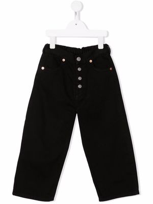 MM6 Maison Margiela Kids slim-cut denim jeans - Black