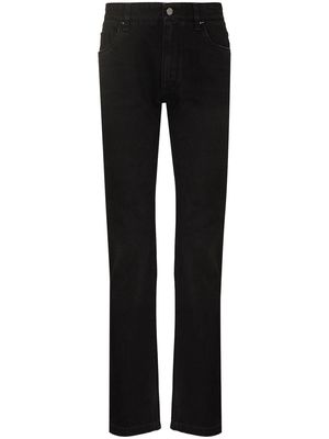 Fendi x Noel Fielding logo-patch slim-fit jeans - Black