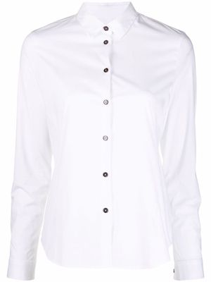 PS Paul Smith leopard cuff shirt - White