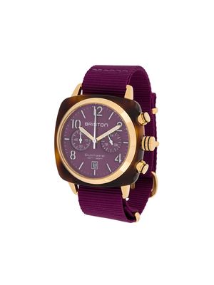 Briston Watches Clubmaster Classic Chrono 40mm - Purple