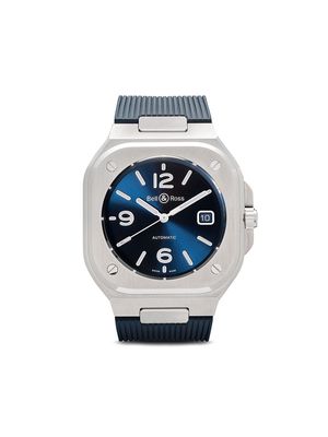 Bell & Ross BR 05 Blue Steel 40mm - BLUE AND SILVER GREY