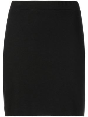 Rosetta Getty high-waisted bodycon mini skirt - Black
