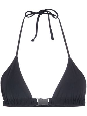 Gloria Coelho triangle bikini top - Black