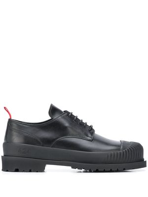 424 contrast pull-tab shoes - Black