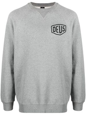 Deus Ex Machina logo print sweatshirt - Grey