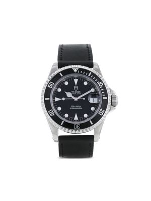 TUDOR 1995 pre-owned Prince Date Submariner 40mm - Black