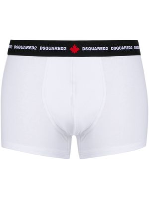 Dsquared2 logo-waistband boxers - White