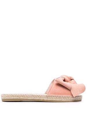 Manebi bow-detail sandals - Pink
