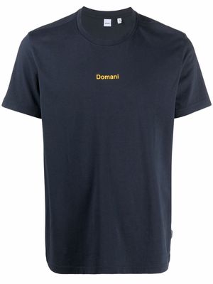 ASPESI graphic-print cotton T-Shirt - Blue