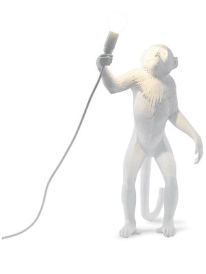Seletti Monkey standing lamp - White