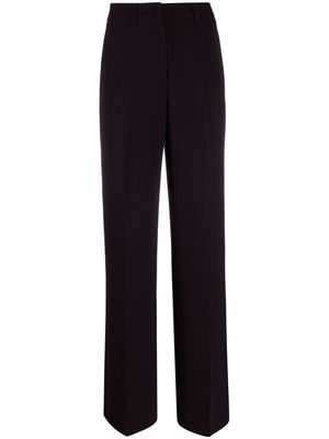 Blanca Vita high-waisted flared trousers - Black