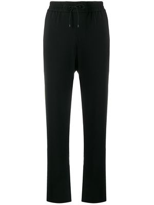 Kenzo side floral-print track trousers - Black