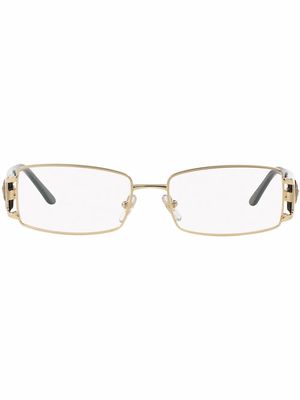 Versace Eyewear rectangle-frame glasses - White
