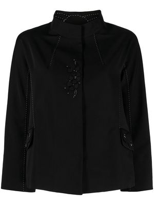 SHIATZY CHEN appliqué detailing jacket - Black