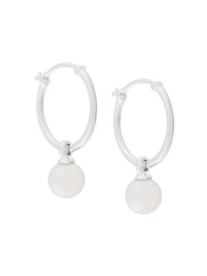Astley Clarke Vera drop hoop earrings - Metallic