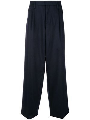 Kolor loose-fit tailored trousers - Blue