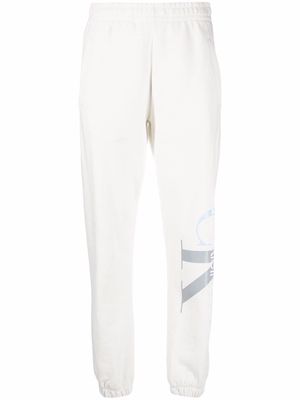Calvin Klein Jeans logo-print cotton track pants - White
