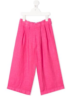 Siola cropped wide-leg trousers - Pink