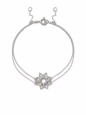 THE ALKEMISTRY 18kt white gold diamond sun bracelet - Silver