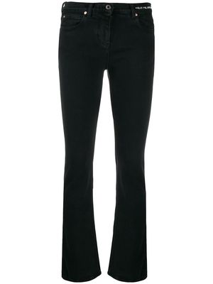 Valentino slim-fit poem detail jeans - Black