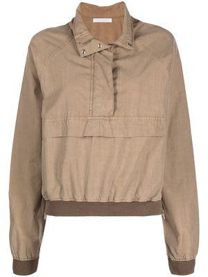 John Elliott half zip pullover jacket - Brown