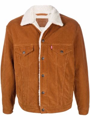 Levi's corduroy buttoned-up jacket - Orange