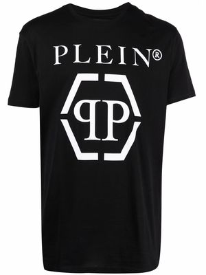 Philipp Plein Hexagon logo-print T-shirt - Black