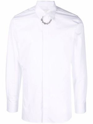 Givenchy chain-link detail shirt - White