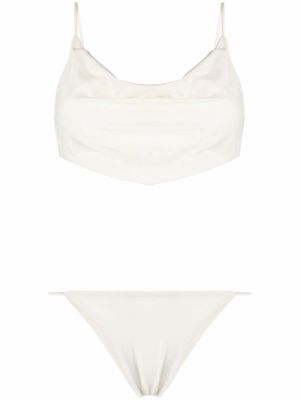 Sian Swimwear Joy bandeau style bikini - Neutrals