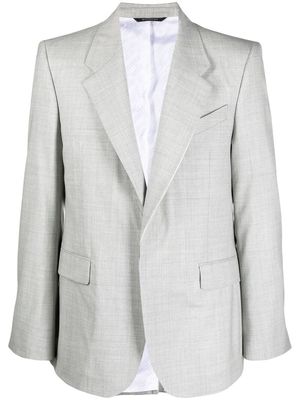 Givenchy contrasting trim jacket - Grey