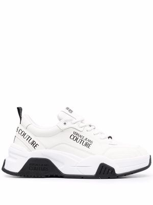 Versace Jeans Couture logo-print low-top sneakers - White