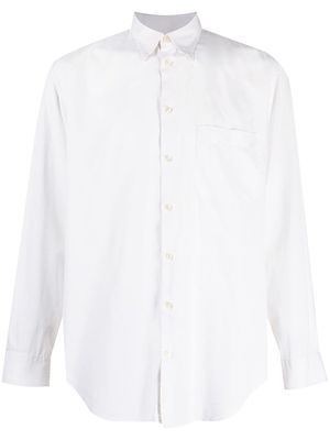 Giorgio Armani Pre-Owned 1990s cutaway collar shirt - White