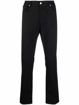 Moschino straight-leg logo jeans - Black