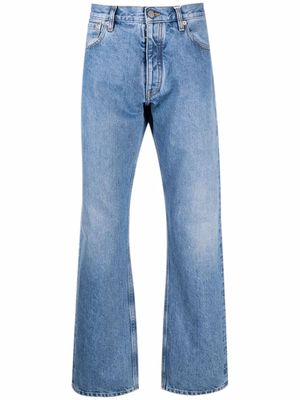 Maison Margiela mid rise bootcut jeans - Blue