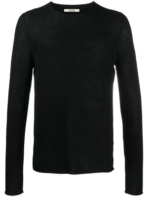 Zadig&Voltaire Teiss fine-knit sweater - Black