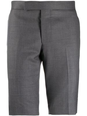 Thom Browne super 120s twill shorts - Grey