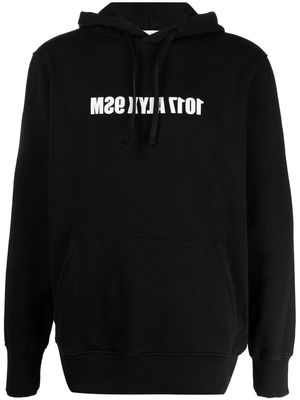1017 ALYX 9SM reverse Logo popover hoodie - Black