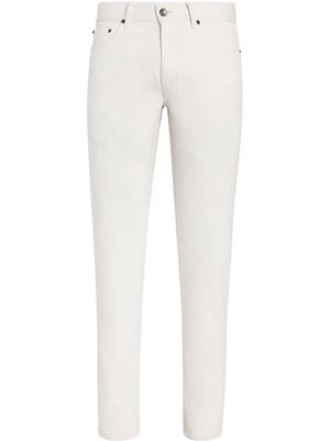 Ermenegildo Zegna mid-rise slim jeans - White