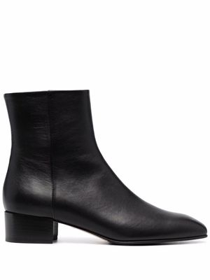Scarosso Ambra leather ankle boots - Black
