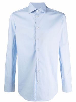 ETRO long-sleeve cotton shirt - Blue