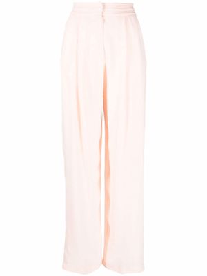 Forte Forte pleated wide leg trousers - Pink