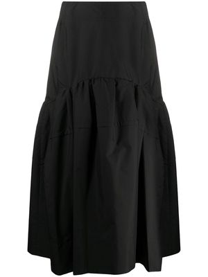 3.1 Phillip Lim tiered midi skirt - Black