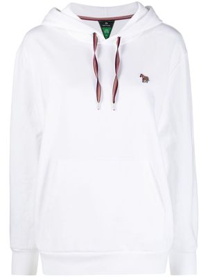 PS Paul Smith zebra patch hoodie - White
