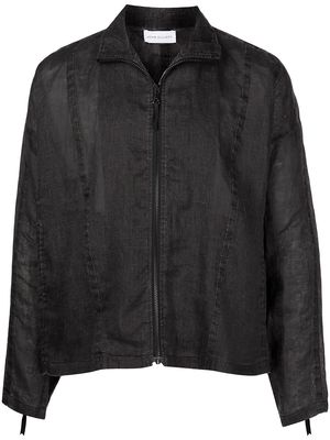 John Elliott Port zip-up lightweight jacket - Black