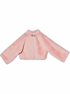 Tutu Du Monde Seraphina faux fur jacket - Pink