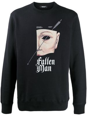 UNDERCOVER graphic print sweatshirt - Black