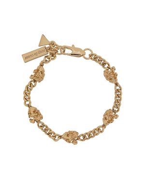 Coup De Coeur rock detail chain bracelet - Gold