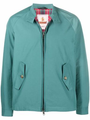 Baracuta zip-up shirt jacket - Green